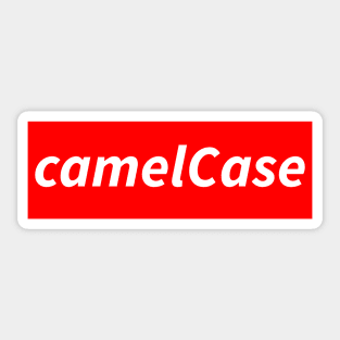 camelCase Meme Tshirt Sticker